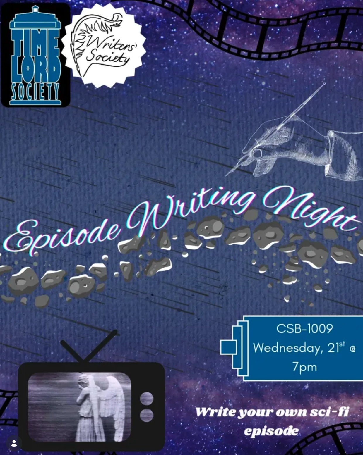 Episode Writing Night — Time Lord Society Collab