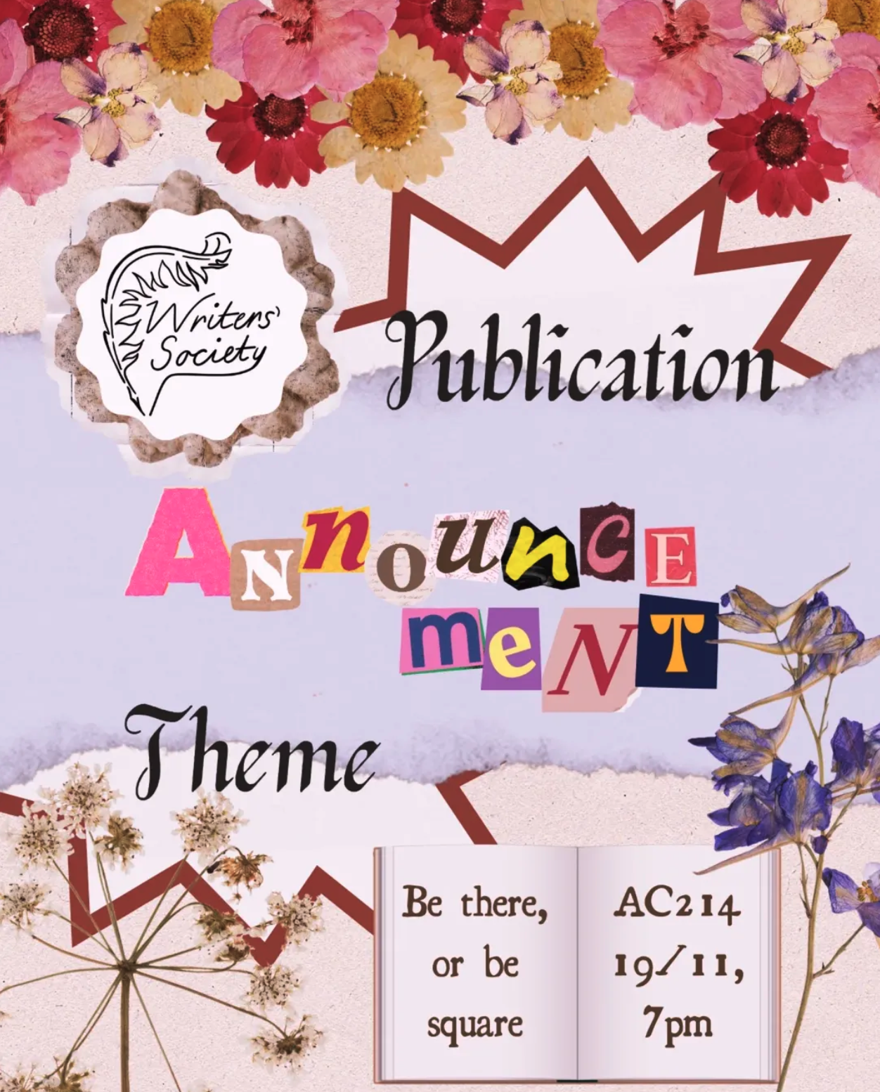 Publication Theme Announcement